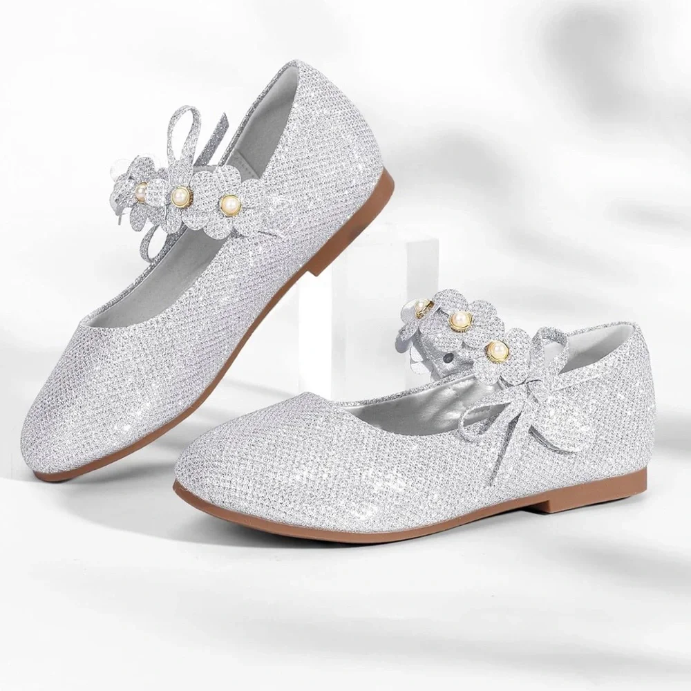 Pandaninjia Toddler Girls Dress Shoes - Picture 1 of 7